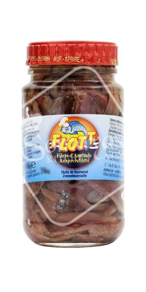 Flott Anchovis Jar 140g-0