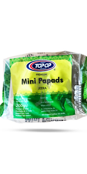 Top-Op Jeera Mini Papad 200g