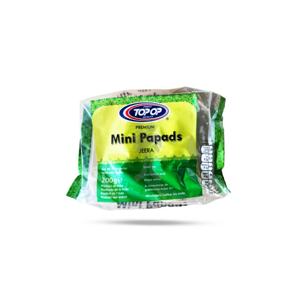 Top-Op Jeera Mini Papad 200g