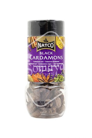 Natco Black Cardamons Jar 50g-0