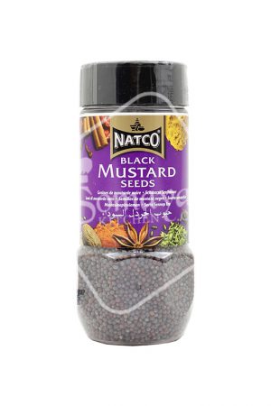 Natco Black Mustard Seeds Jar 100g-0