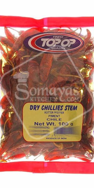 Top-Op Dry Chillies With Stem 25g-0