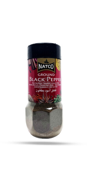 Natco Black Pepper Ground Jar 100g