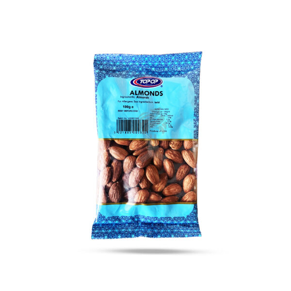 Top-Op Almonds Whole 100g