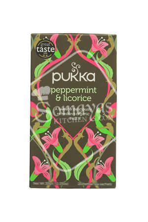 Pukka Peppermint & Licorice Organic Tea 20 Sachets-0