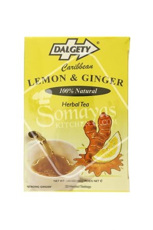 Dalgety Lemon & Ginger Caribbean Herbal Tea 40g-0