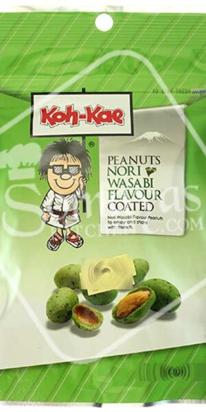 Koh-Kae Peanuts Nori Wasabi Flavour Coated 90g-0