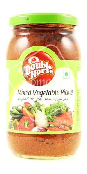 Double Horse Mixed Vegetable Pickle 400g-0
