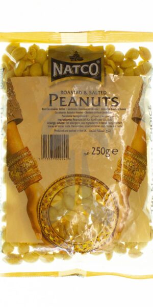 Natco Peanuts Roasted & Salted 250g-0