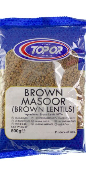 Top-Op Brown Masoor 500g-0
