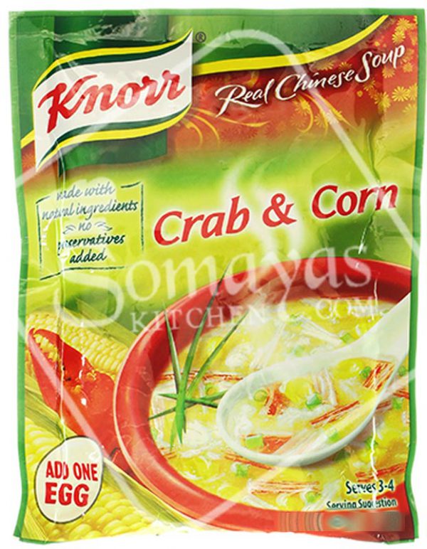 Knorr Crab & Corn Soup Mix 60g-0