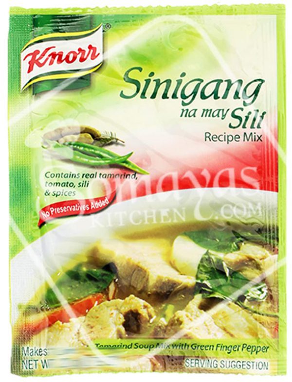 Knorr Tamarind Sinigang Soup Mix With Green Pepper 22g-0