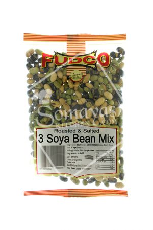 Fudco 3 Soya Bean Mix Roasted & Salted 150g-0