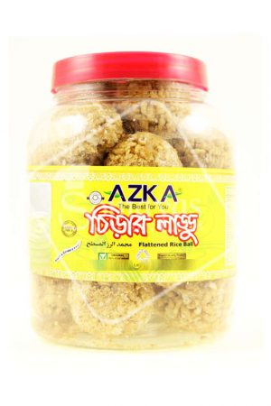 Azka Flattened Rice Ball (Pawa Laddu) 400g-0