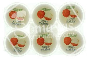 Cocon Lychee Jelly Pudding With Coconut Gel Pieces 6x80g-0