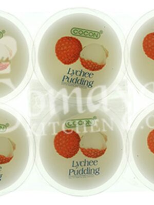 Cocon Lychee Jelly Pudding With Coconut Gel Pieces 6x80g-0