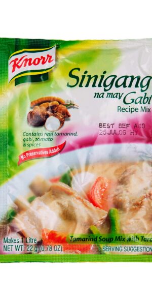 Knorr Tamarind Sinigang Soup Mix With Taro 22g