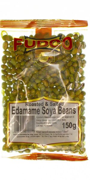 Fudco Edamame Soya Bean Roasted & Salted 150g-0
