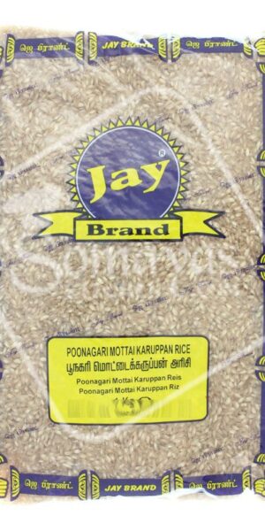 Jay Brand Poonagari Mottai Karuppan Rice 1kg-0