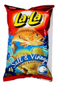 Lala Fish Crackers Salt & Vinegar Flavour 100g