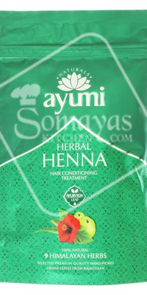 Ayumi Herbal Henna Hair Conditioning Powder 500g-0