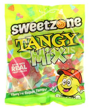 Sweetzone Tangy Mix - Sweet Foam Gums 180g • Hallans