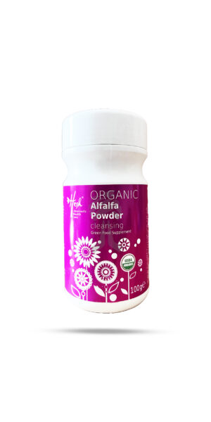 Hesh Alfalfa Powder Organic 100g
