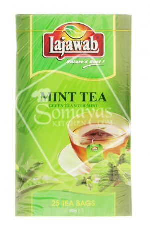 Lajawab Mint Tea 25 Tea Bags 50g-0