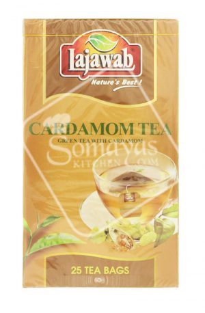 Lajawab Cardamom Tea 25 Tea Bags 50g-0