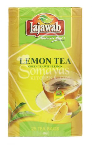 Lajawab Lemon Tea 25 Tea Bags 50g-0
