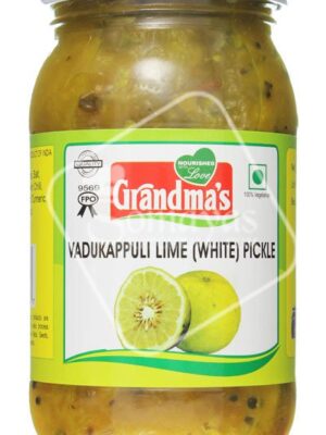 Grandma's Vadukappuli Lime Pickle White 400g-0