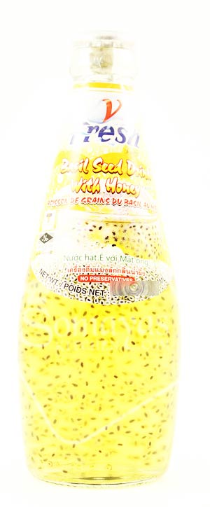 V-Fresh Basil Seed Drink With Honey 290ml-0