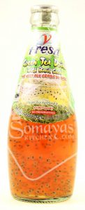 V-Fresh Green Tea Drink With Basil Seed 290ml-0