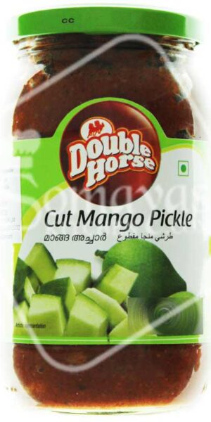 Double Horse Cut Mango Pickle 400g-0