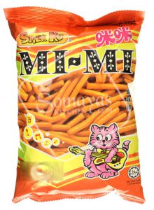 Snek Ku Mi-Mi Prawn Snacks (80g)-0