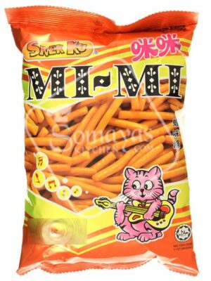 Snek Ku Mi-Mi Prawn Snacks (80g)-0