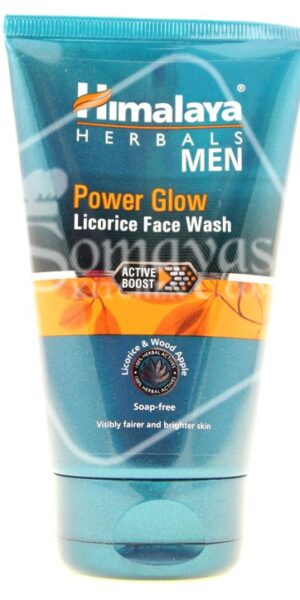 Himalaya Men Power Glow Licorice Face Wash 100ml-0