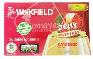 Weikfield Lychee Jelly Crystal 75g-0