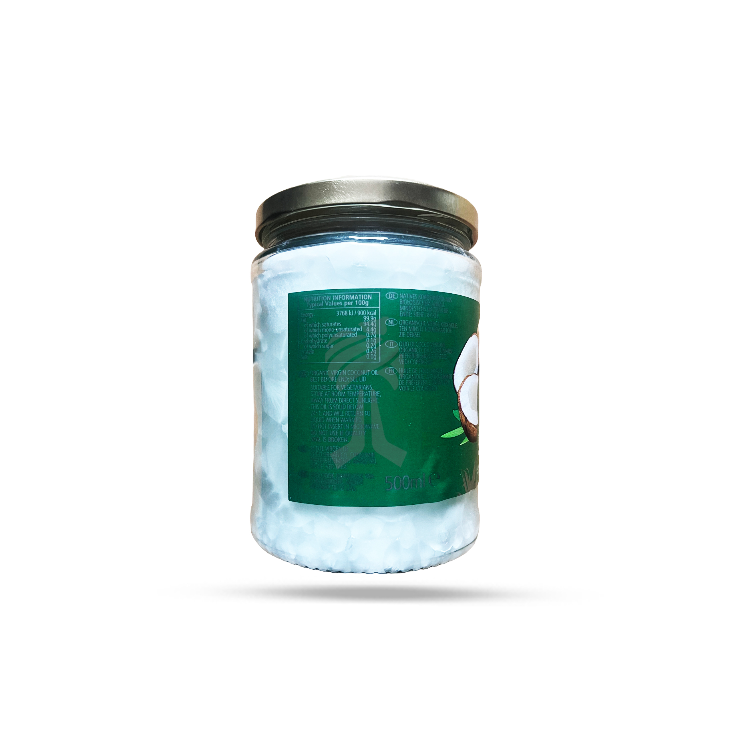 KTC Organic Virgin Coconut Oil Cold Pressed 500ml - Image 2