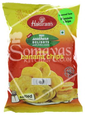 Haldiram's Yellow Banana Chips 180g-0