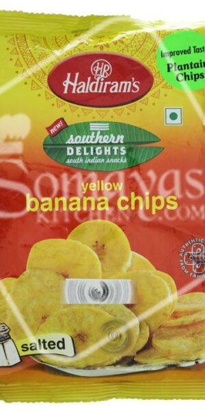 Haldiram's Yellow Banana Chips 180g-0