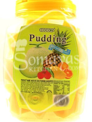 Cocon Pudding With Nata De Coco Assorted 1.4kg-0