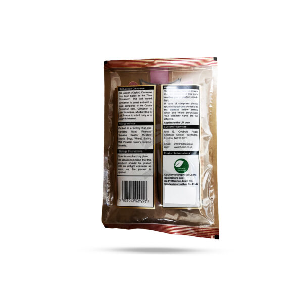 Fudco Premium Sri-Lankan Cinnamon Quills 75g - Image 2