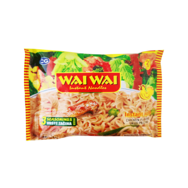 Wai Wai Instant Noodles Chicken Flavoured 75g • Hallans