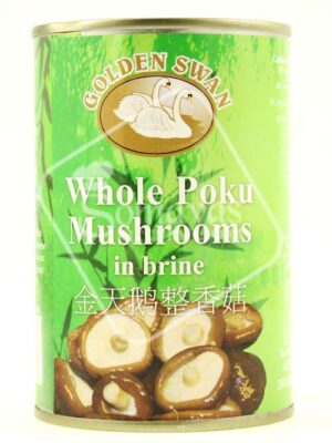 Golden Swan Whole Poku Mushrooms In Birne 284g-0