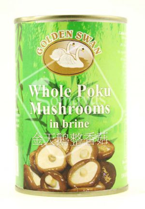Golden Swan Whole Poku Mushrooms In Birne 284g-0