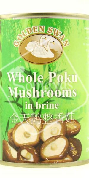 Golden Swan Whole Poku Mushrooms In Birne 284g-0