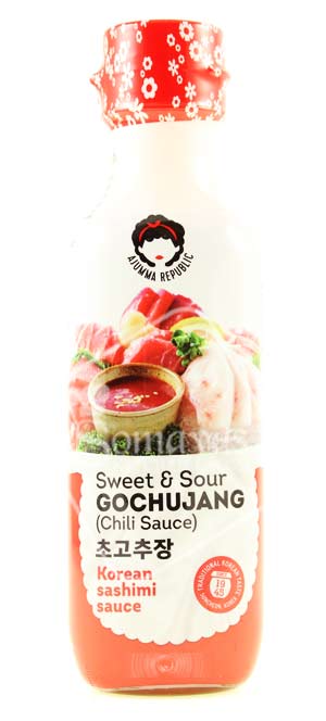 Ajumma Republic Sweet & Sour Gochujang/Korean Sashimi Sauce 300m-0