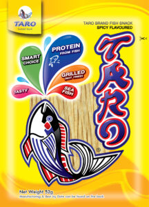 Taro Fish Snack Spicy Flavour 52g