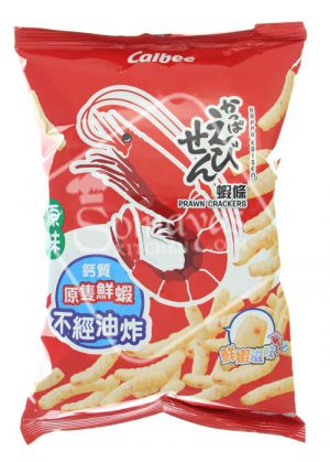 Calbee Prawn Crackers Original Flavour 105g-0